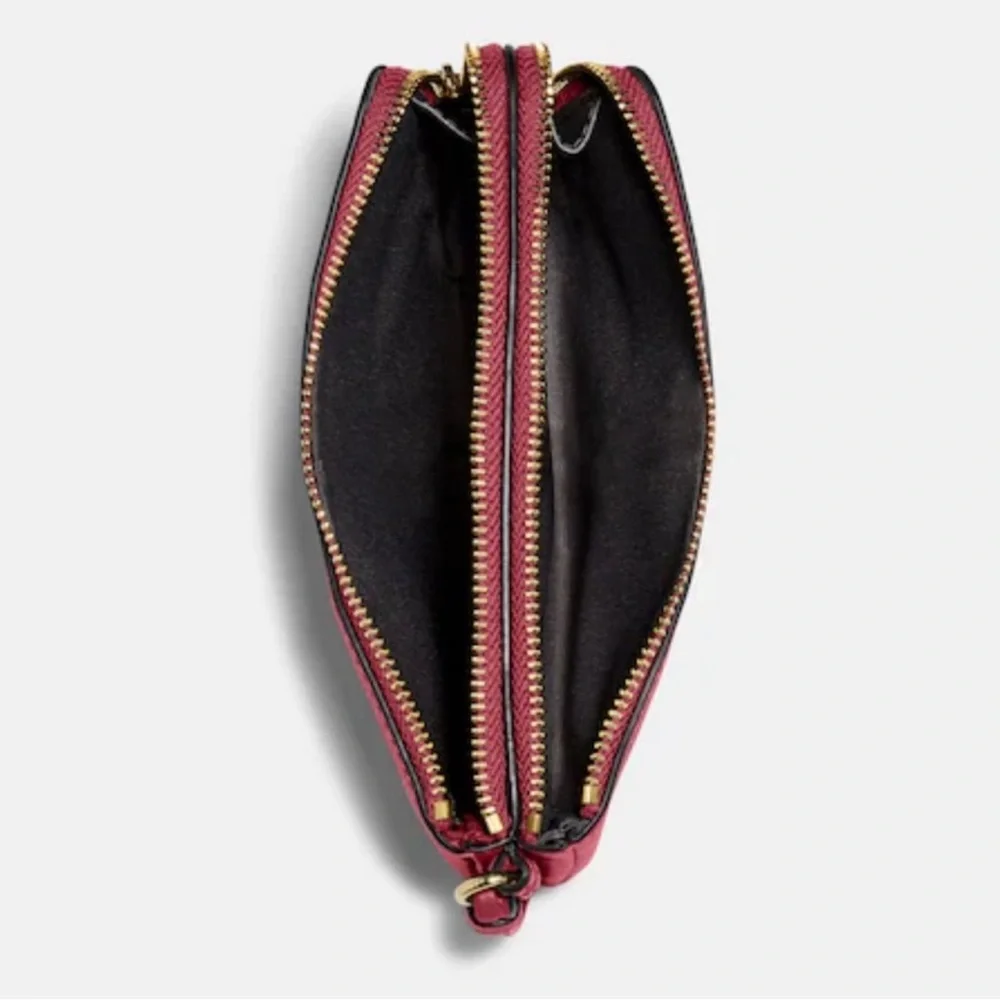 Coach Double Corner Zip Wallet Wristlet
IM/Rouge
NWT - Picture 14 of 16